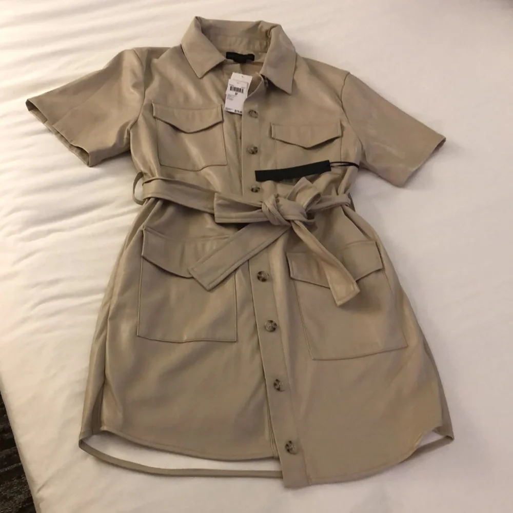 House of Harlow 1960 Faux Leather. Vanilla color. New with Tags - Picture 2 of 12